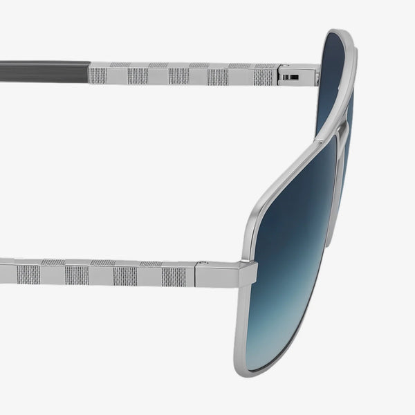 Andrew Tate Sunglasses - Silver / Blue
